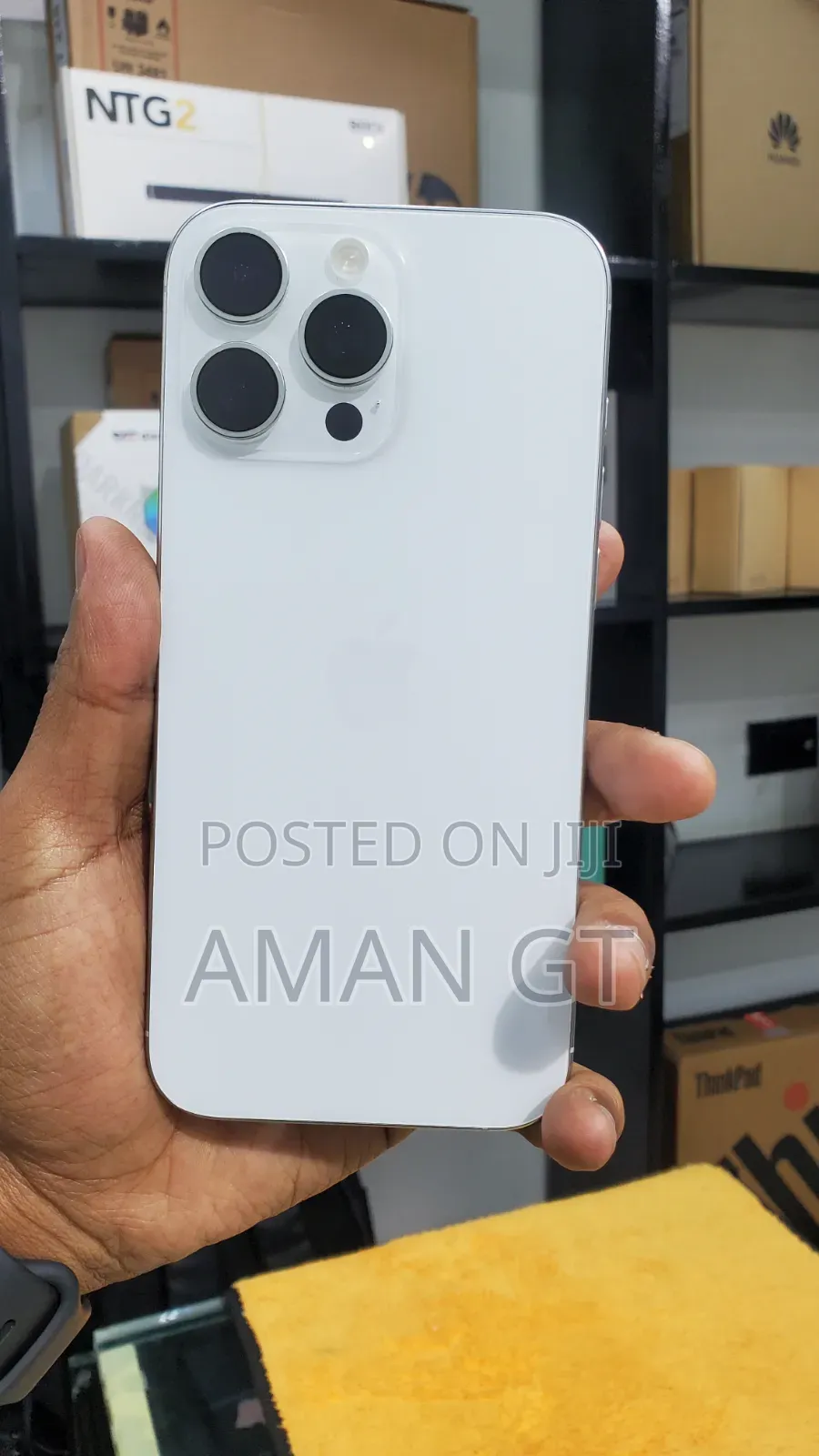 New Apple iPhone 16 Pro Max 256 GB White