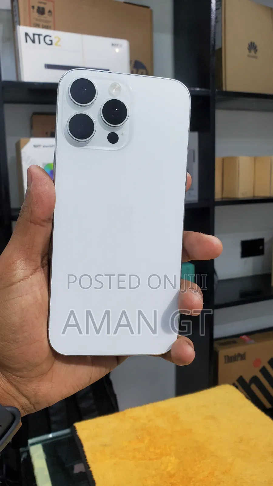 New Apple iPhone 16 Pro Max 256 GB White