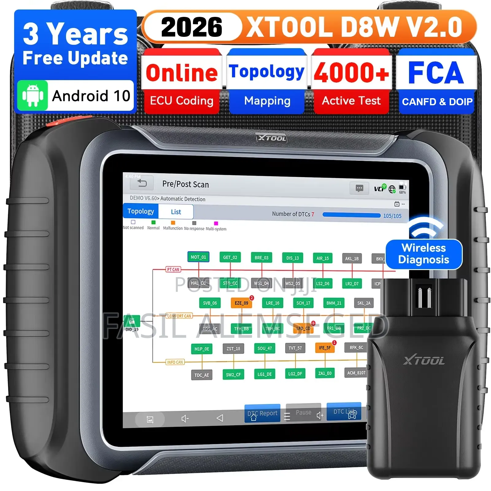 2026 Xtool D8w Ai-Assisted Diagnostics