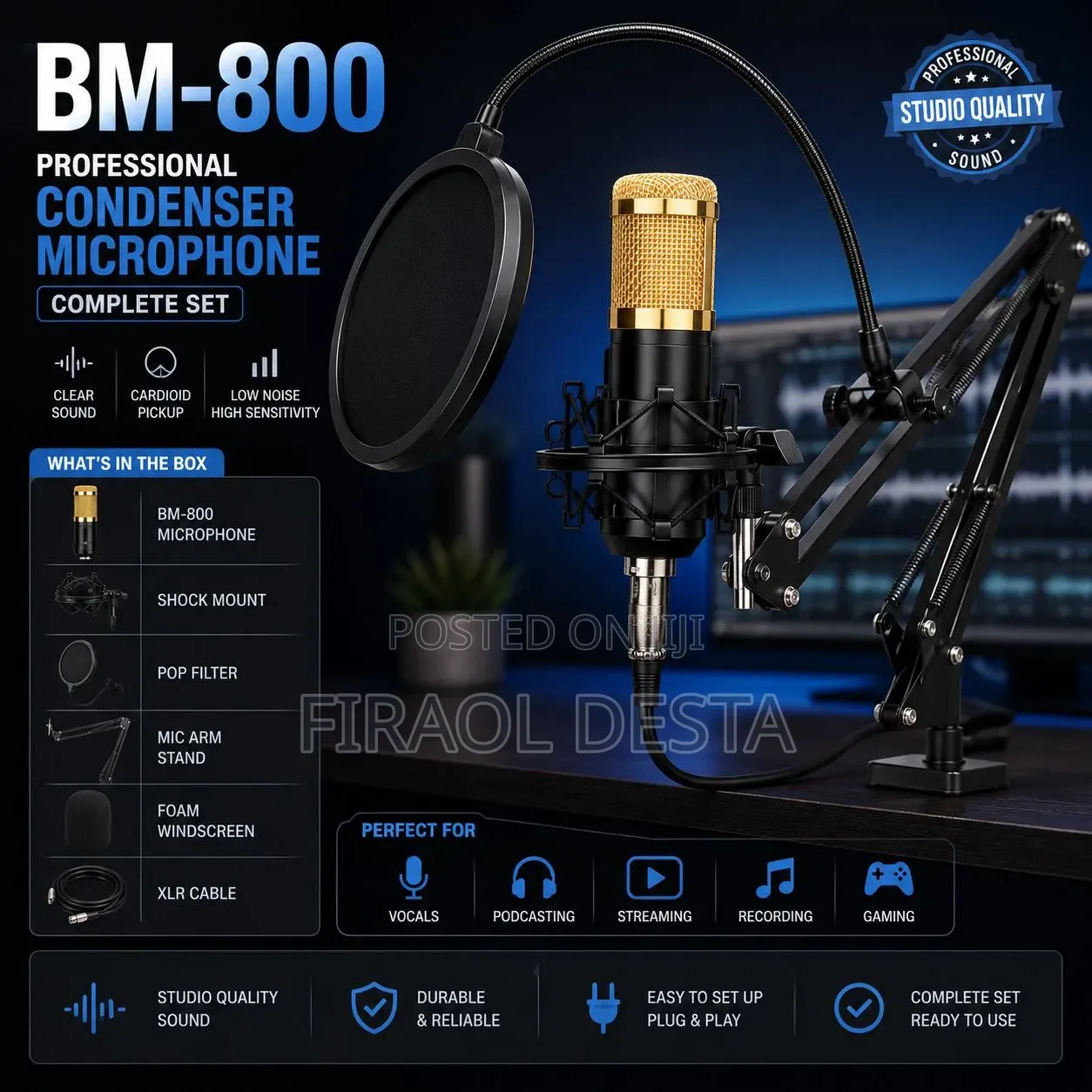 Bm-800 Professional Condenser