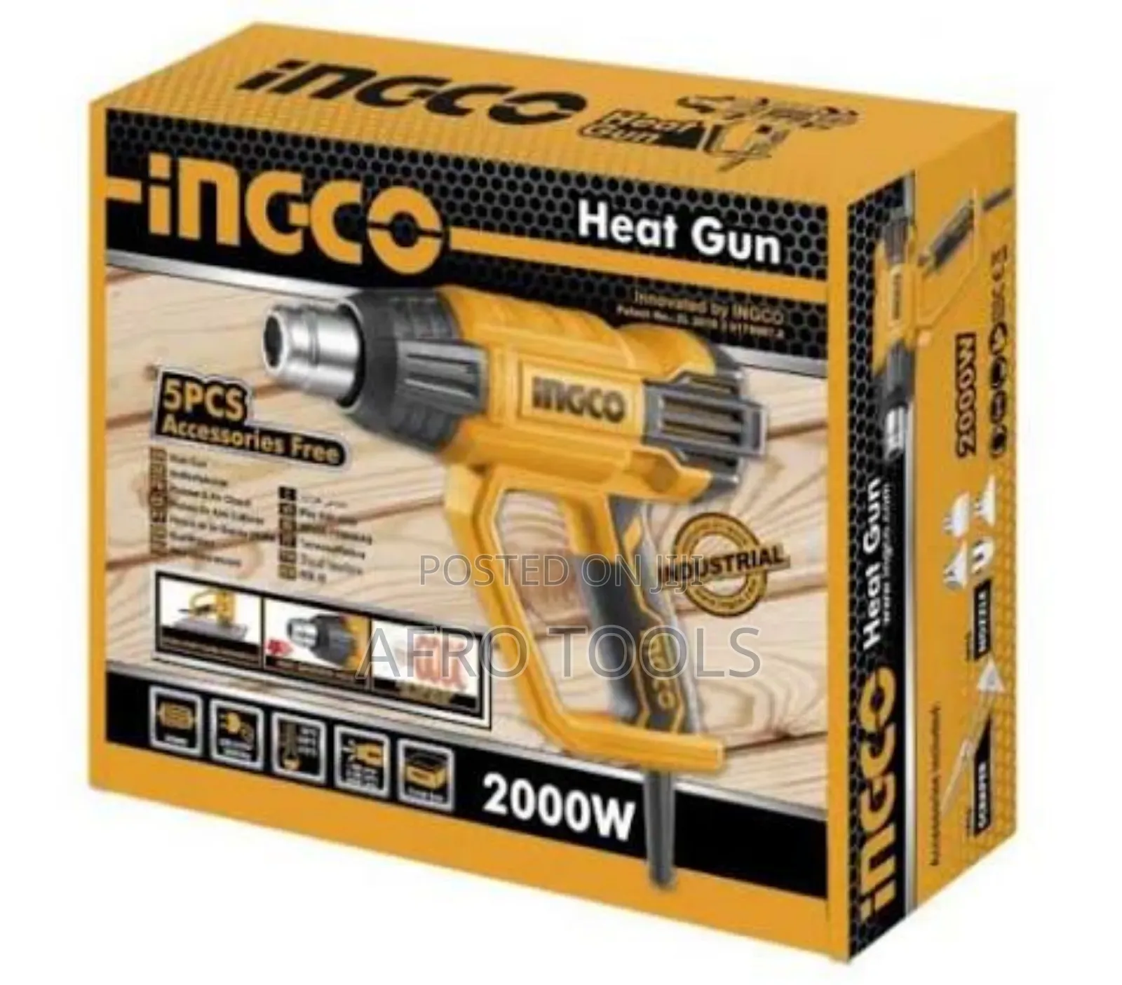 ኢንኮ ማሞቀያ (Ingco 2000w Heat Gun)