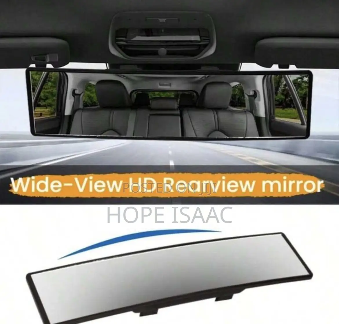 Wide Angle Rear View Mirror