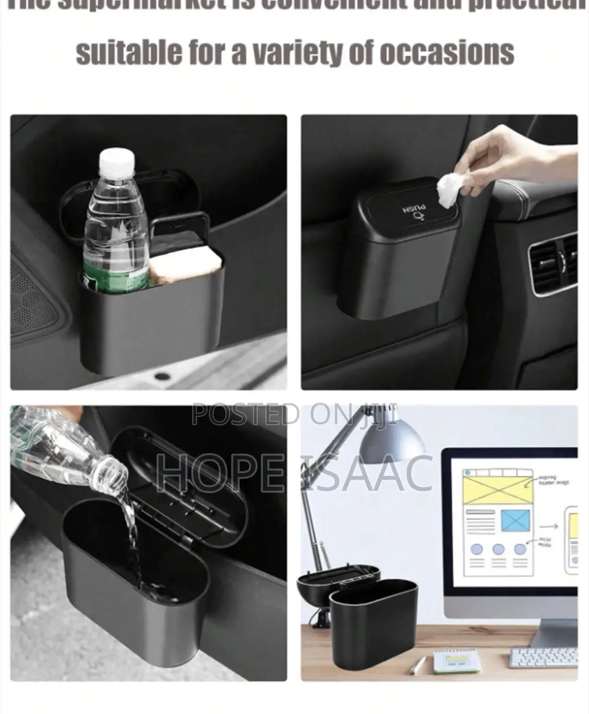 Car Trash Can
