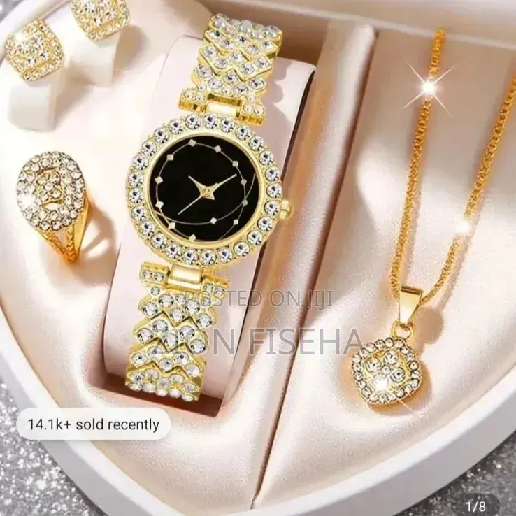 Watch Necklace Ring Erring