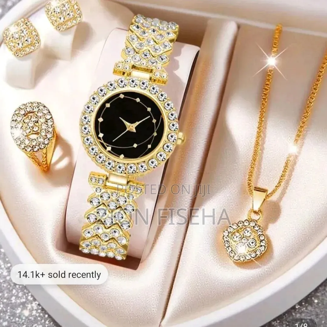 Watch Necklace Ring Erring