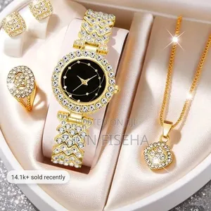 Watch Necklace Ring Erring