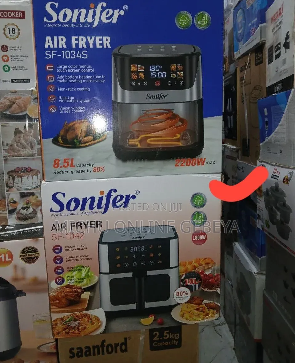 The Sonifer 10-Liter Digital Air Fryer/ Free Delivery