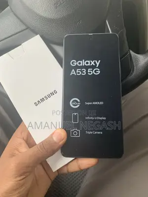 New Samsung Galaxy A53 5G 128 GB Black