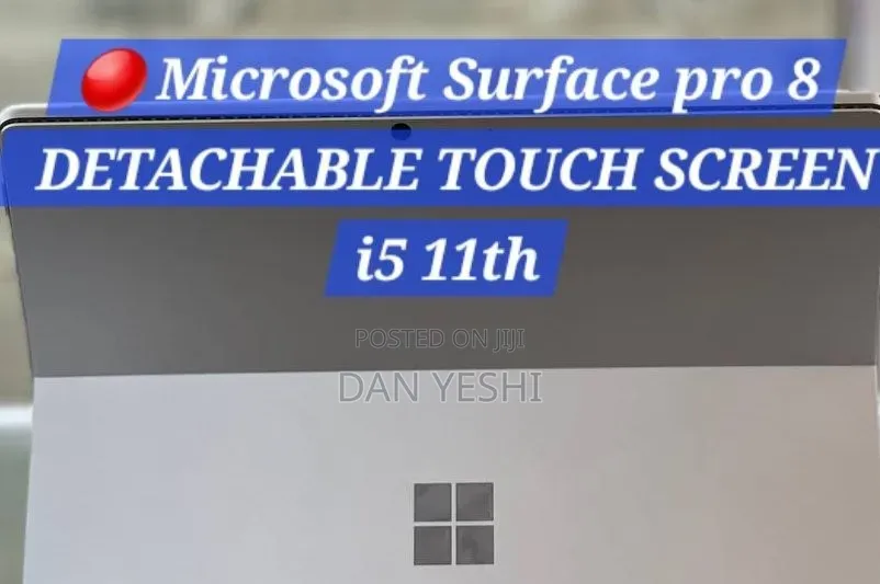 New Laptop Microsoft Surface Pro 8 16GB Intel Core i5 SSD 256GB