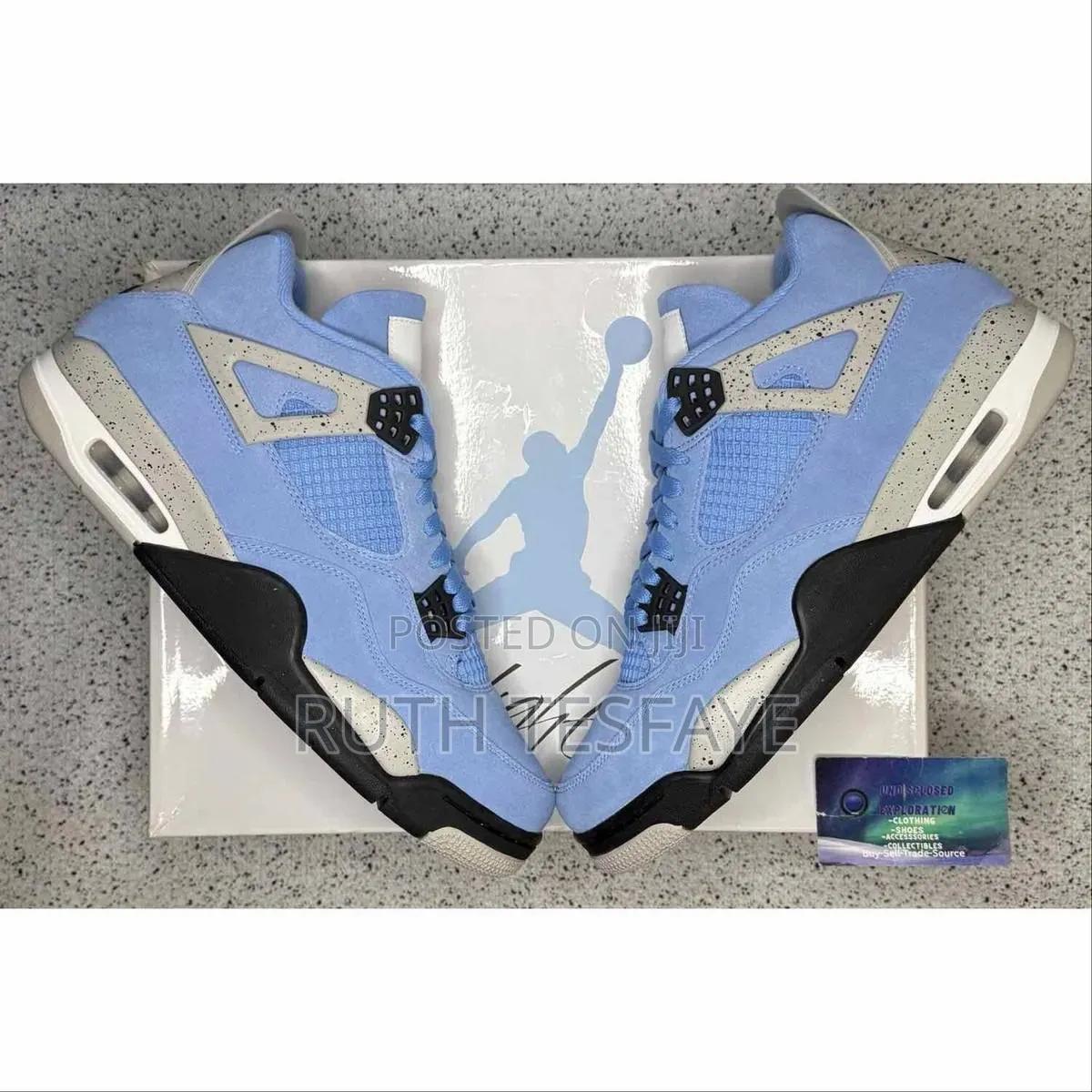 Jordan 4 University Blue