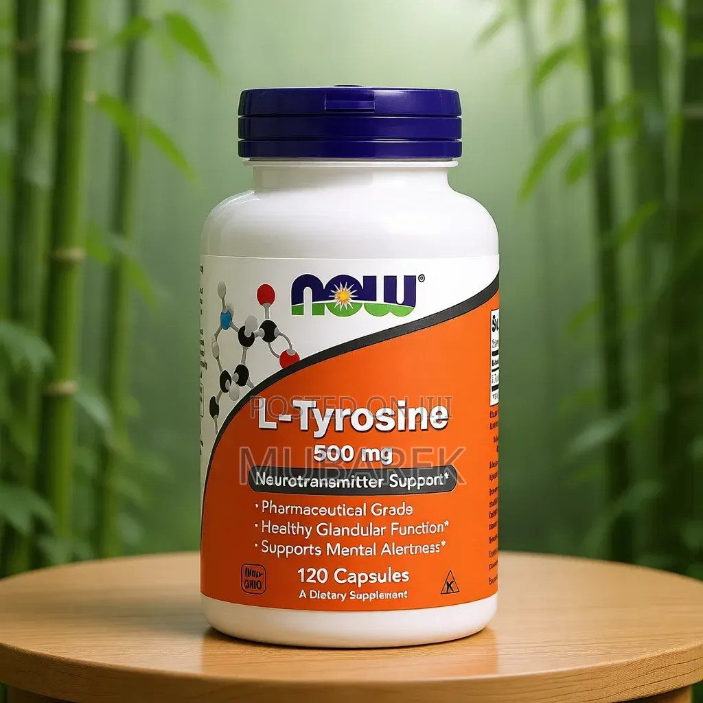 Stock Up Stay Sharp: 120 Premium L-Tyrosine Capsules