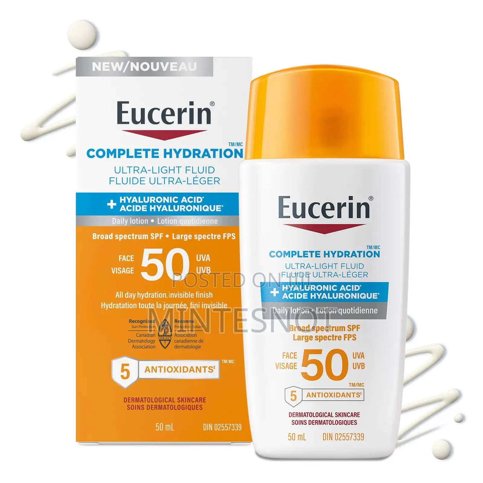 Eucerin Complete Hydration Sunscreen 