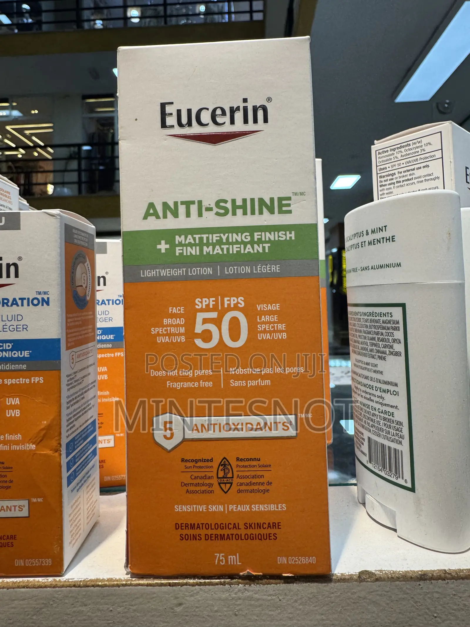 Eucerin Anti Shine Sunscreen 