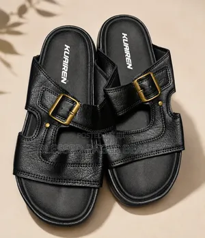 Leather Slides