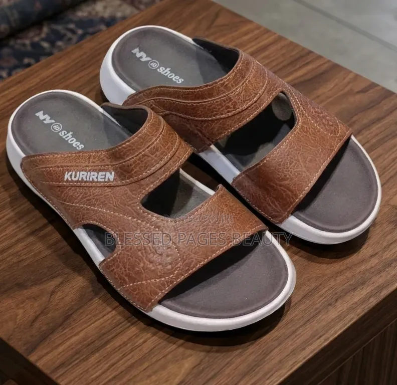 Leather Slides