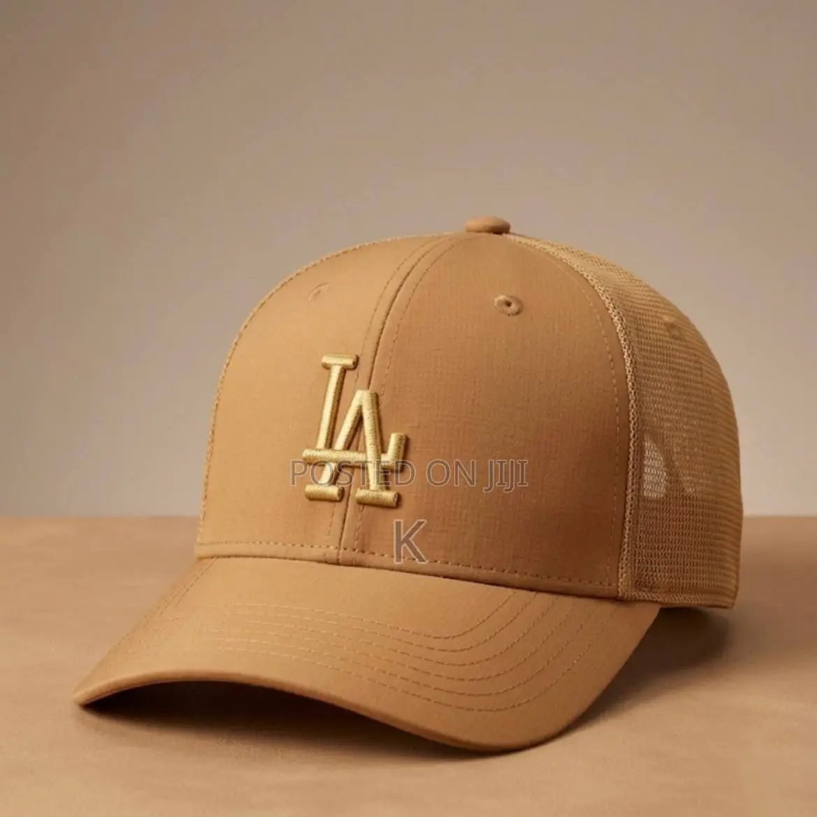 Caramel Tan La Baseball Cap