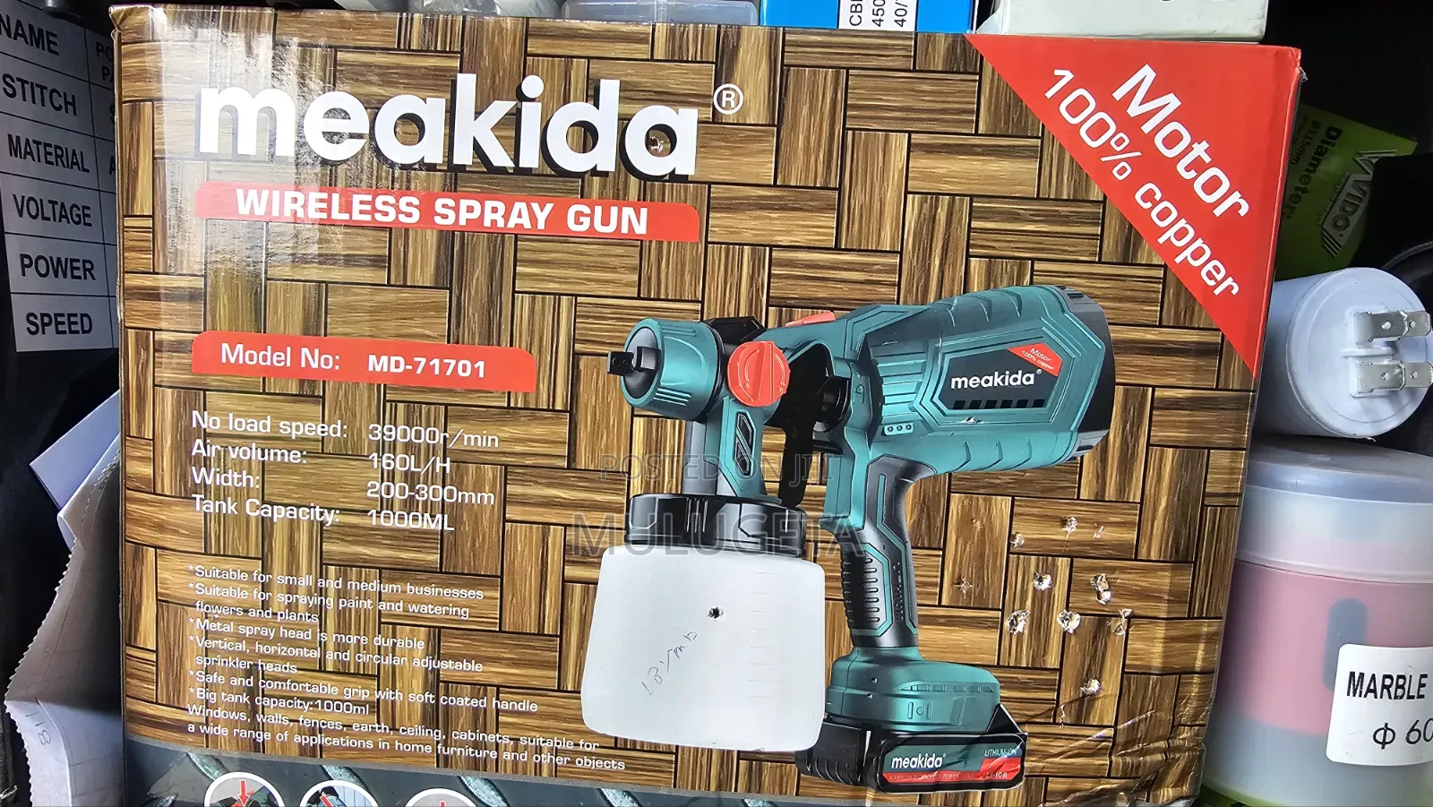 Makida Chargebill Spray Gun