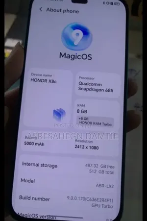 New Honor X8c 512 GB Green