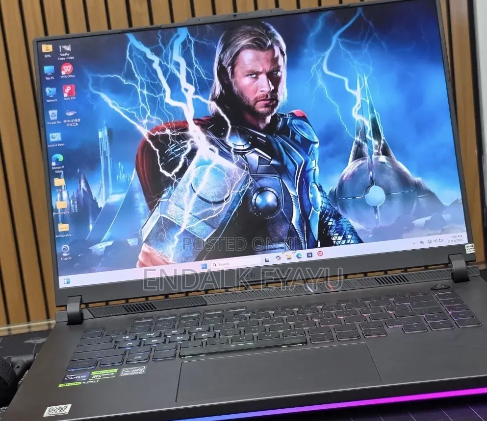 New Laptop Asus ROG Strix G16 G614 16GB Intel Core i9 SSD 1T