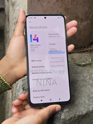Xiaomi Redmi Note 12 5G 128 GB Black