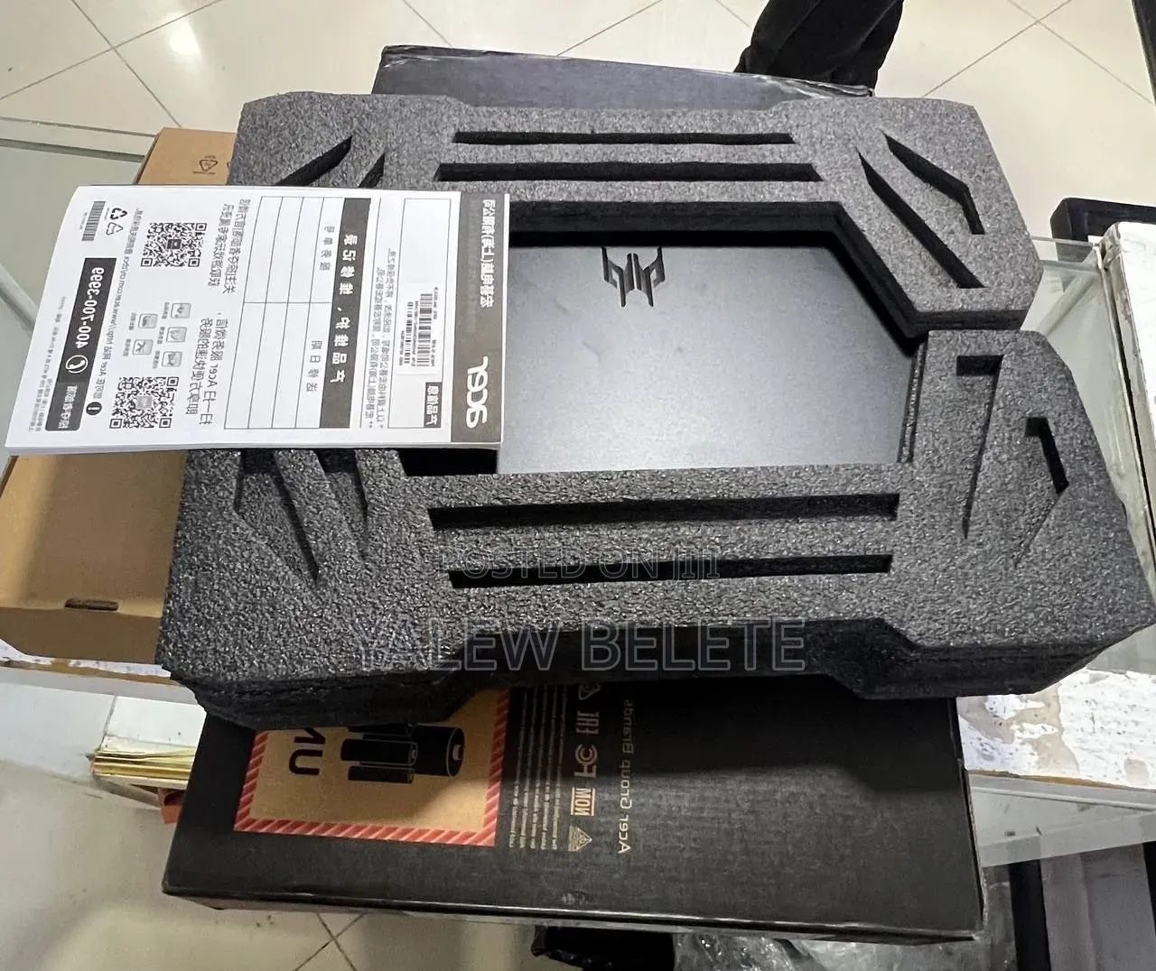 New Laptop Acer Predator Helios Neo 16 16GB Intel Core i9 SSD 1T