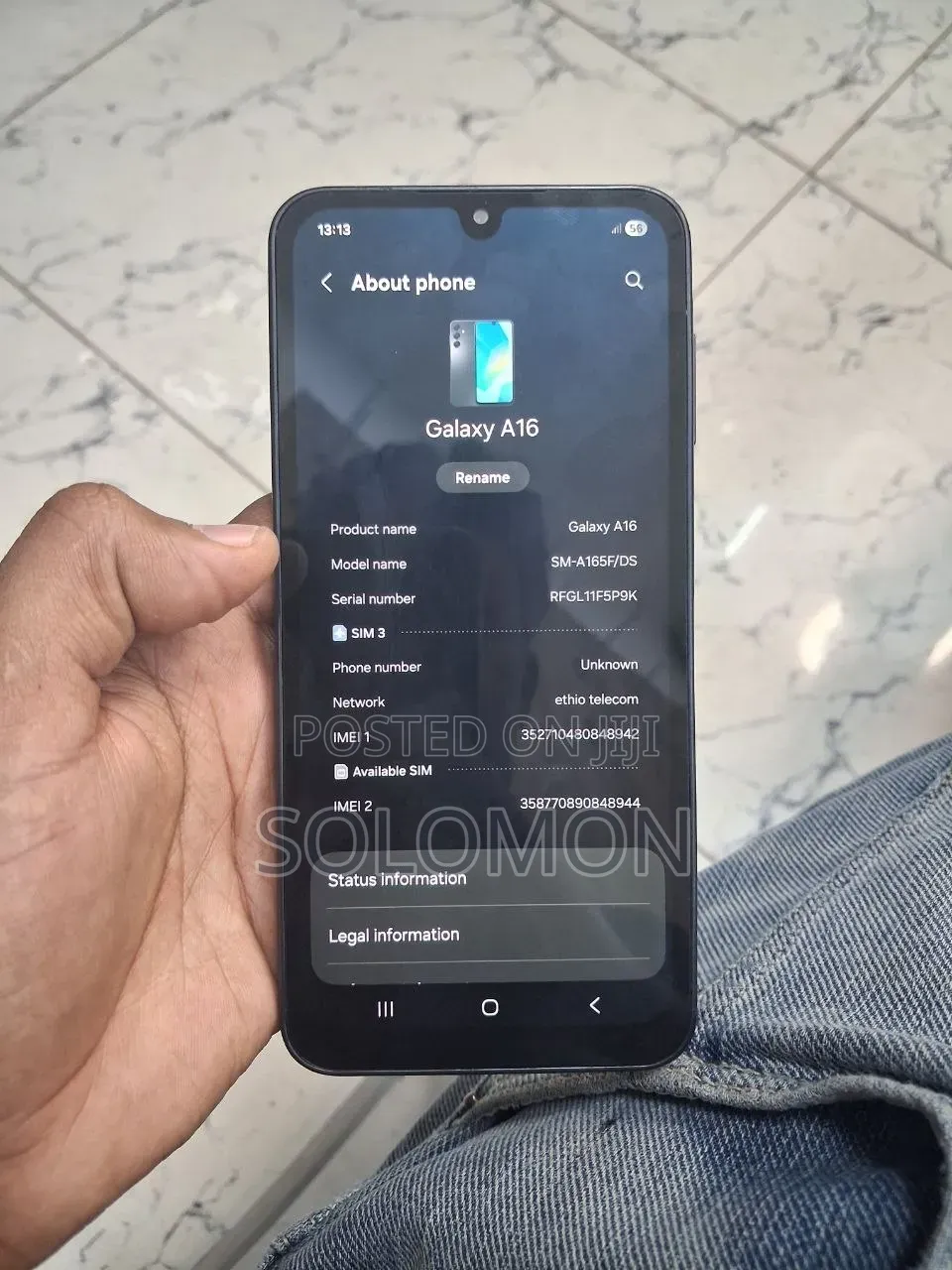 Samsung Galaxy A16 128 GB Black