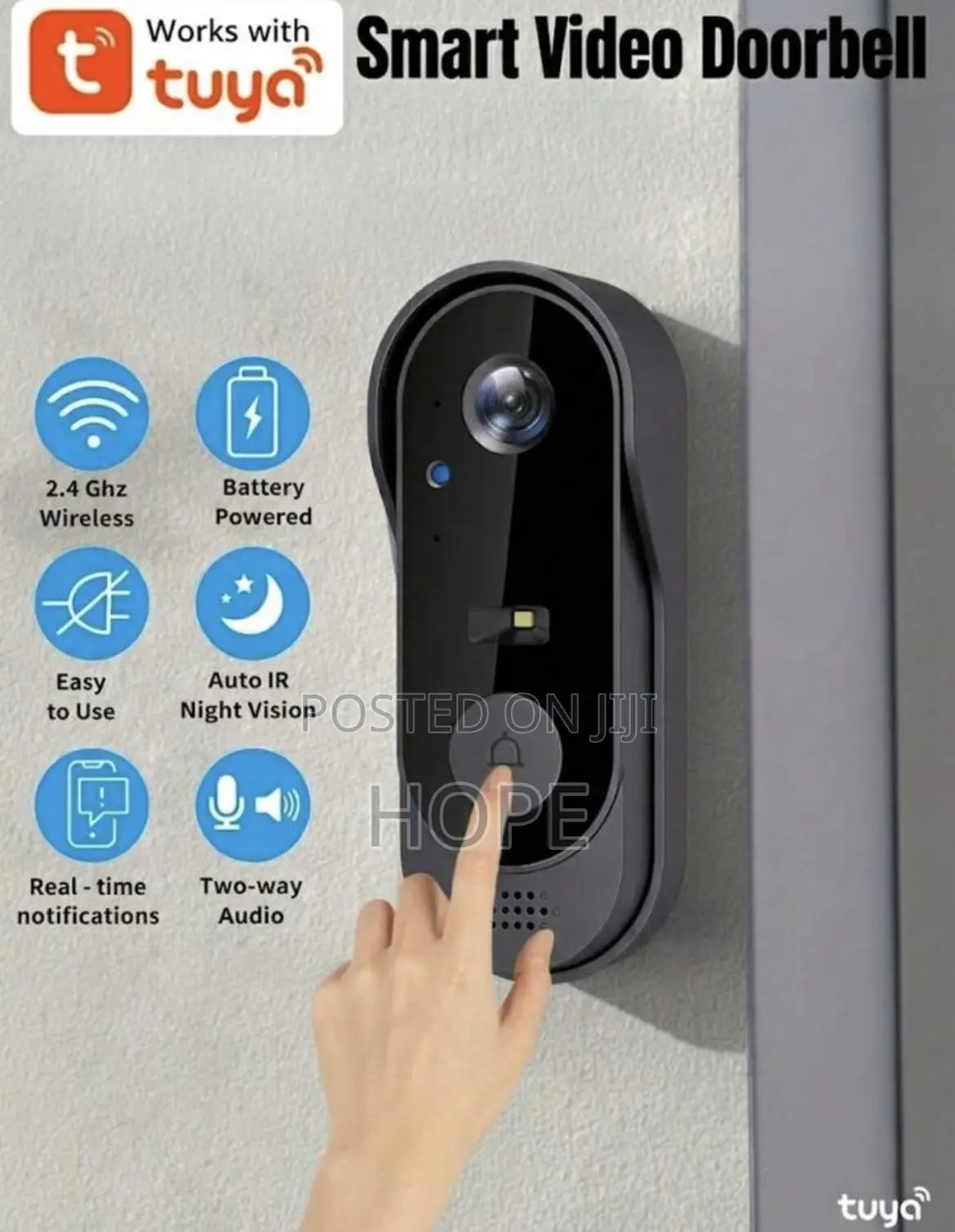 Smart Wireless Door Bell Camera