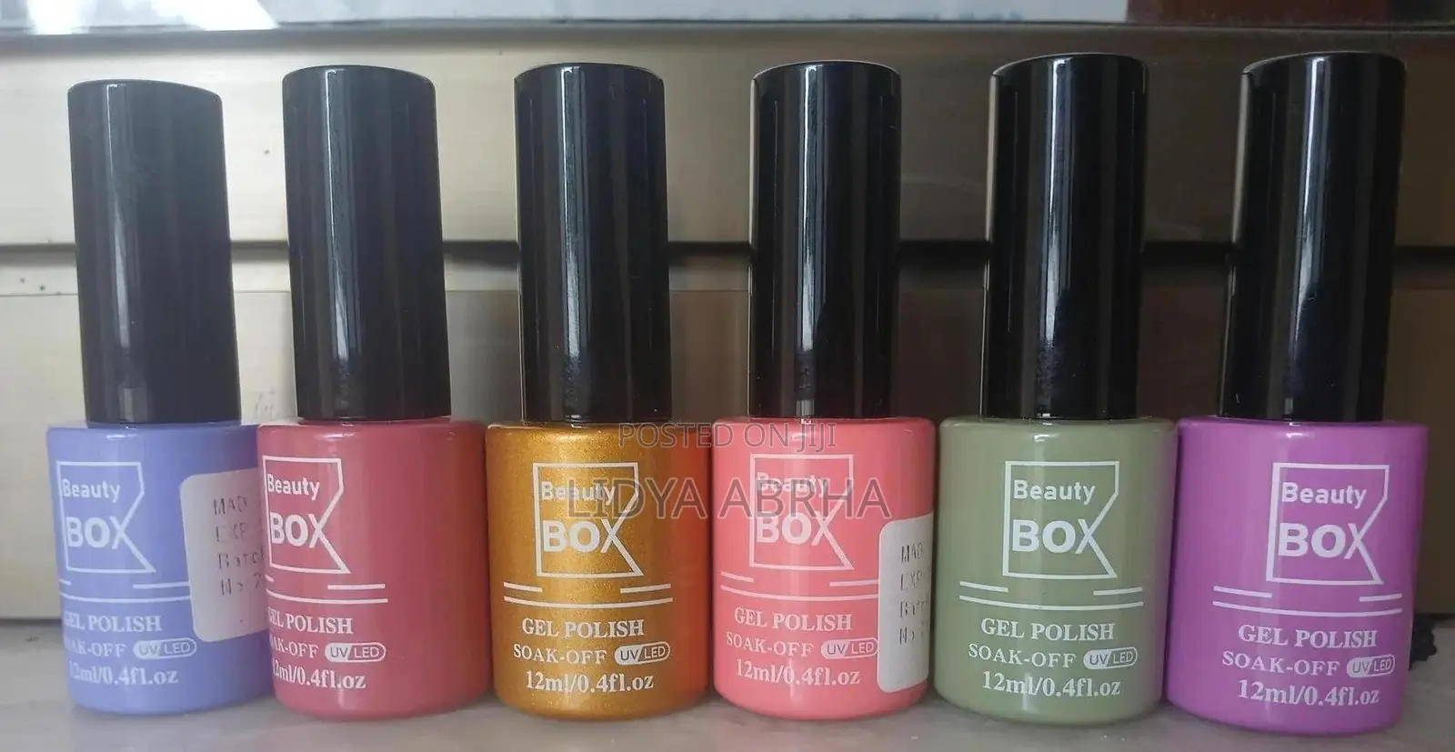 Beauty Box Vibrant Color Soak-off Gel Polish Collection