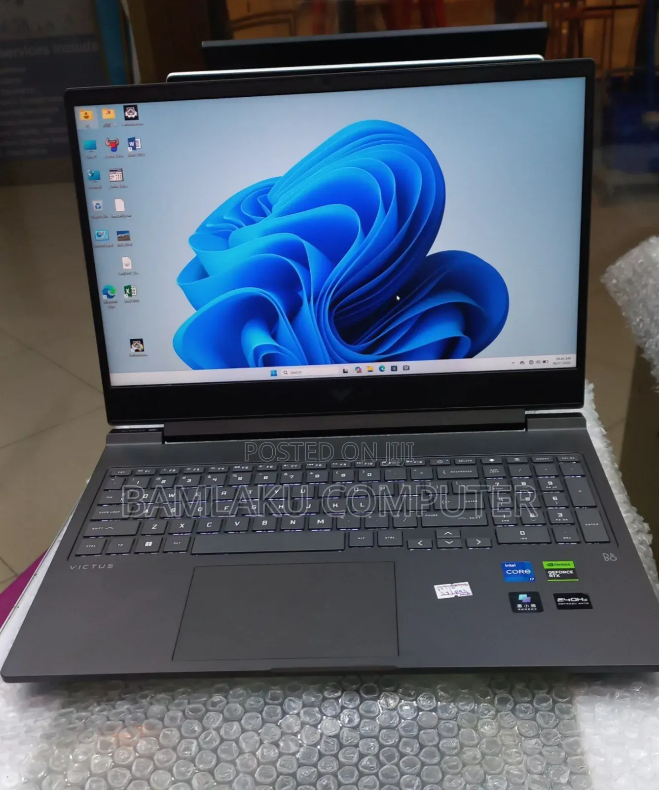 New Laptop HP Victus 16 16GB Intel Core i7 SSD 1T