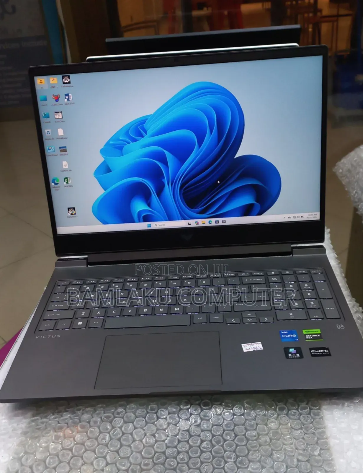New Laptop HP Victus 16 16GB Intel Core i7 SSD 1T