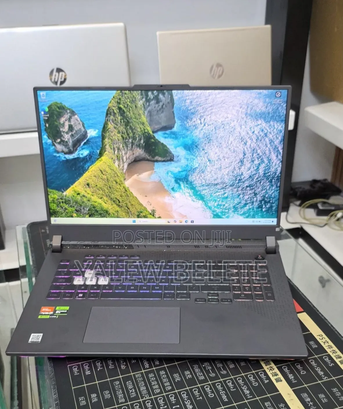 New Laptop Asus ROG Strix G17 16GB AMD Ryzen 9 SSD 1T