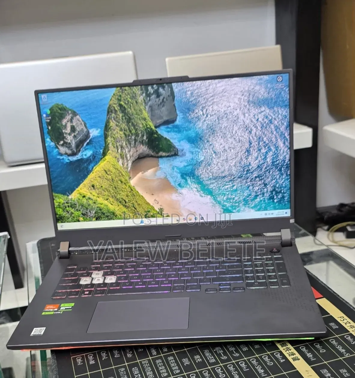 New Laptop Asus ROG Strix G17 16GB AMD Ryzen 9 SSD 1T