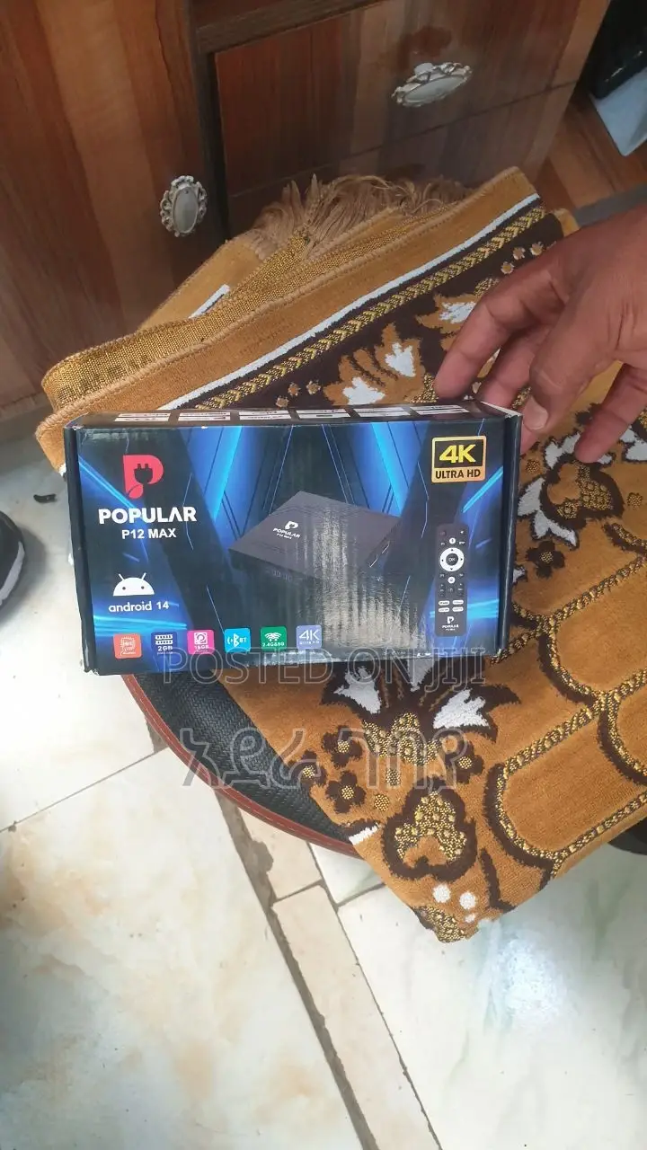 Popular P12 Max Android Tv Box ማንኛውንም ቲቪ ወደ ስማርት ቲቪ ይለውጡ!