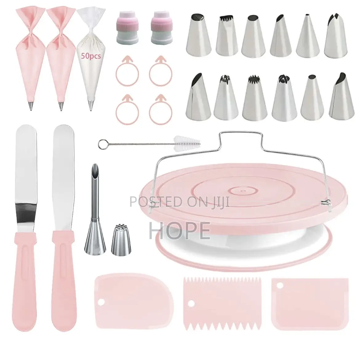 80pc Cake Decorating Supplies