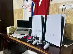 Palystation 5 Fat Disk Version With Two Original Joystiks