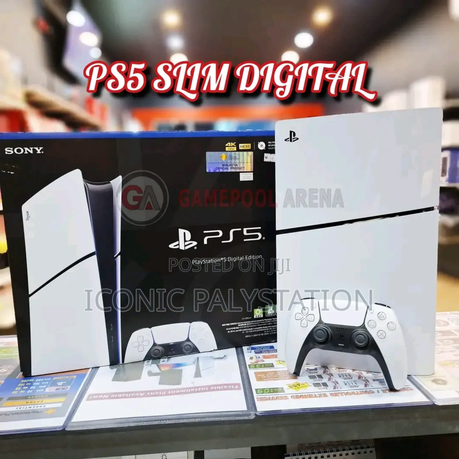Packed Palystation 5 Slim Digital