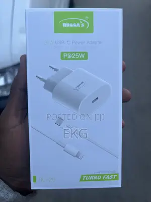 Rugga's Pd25w iPhone Fast Charger Combo