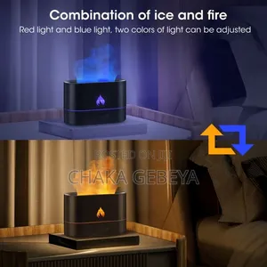 Flame Aroma Diffuser – 200ml – Usb – Free Delivery