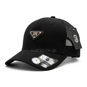 Kpe Branded Black Trucker Cap
