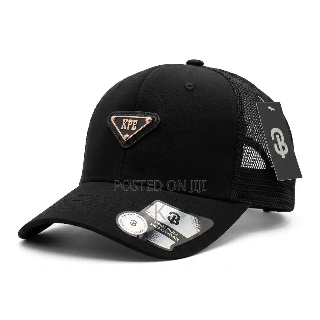 Kpe Branded Black Trucker Cap