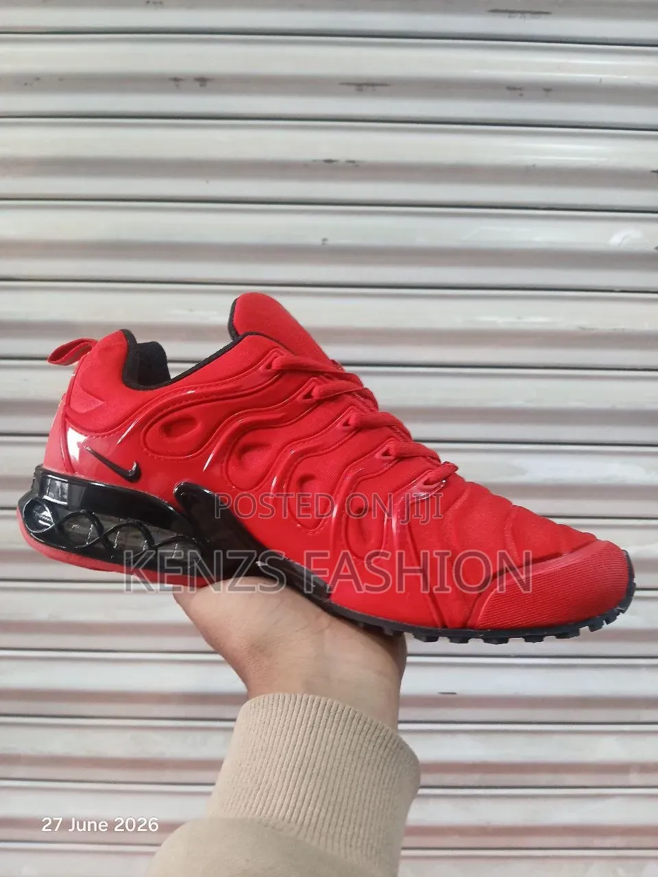 Red Original Nike Air Max Plus Tn