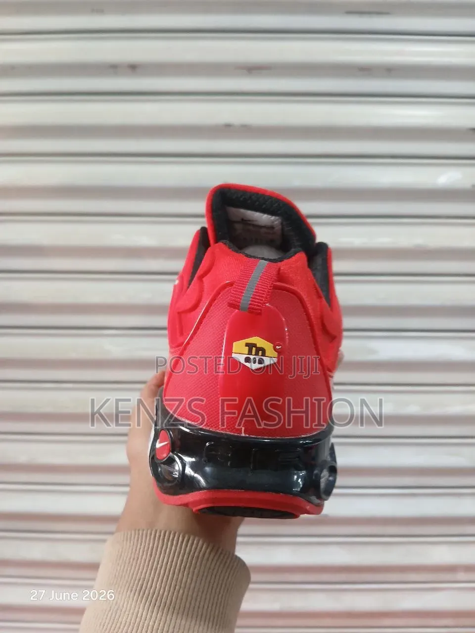Red Original Nike Air Max Plus Tn