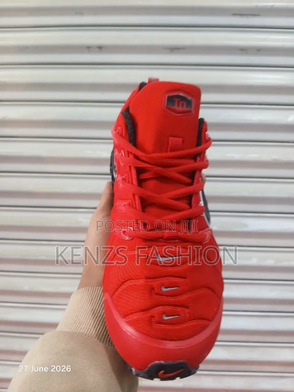 Red Original Nike Air Max Plus Tn