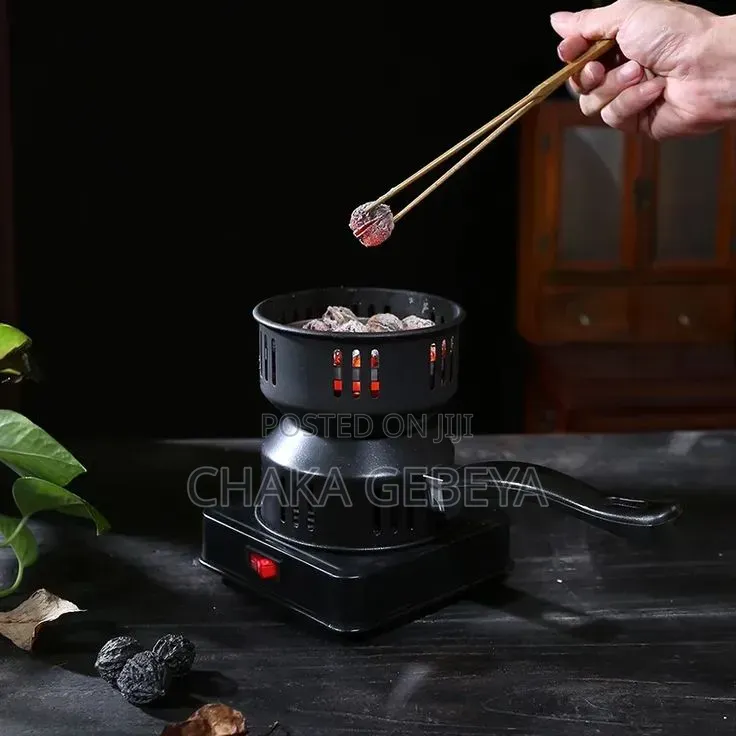 Electric Charcoal Burner – No Lighter Fluid – Free Delivery
