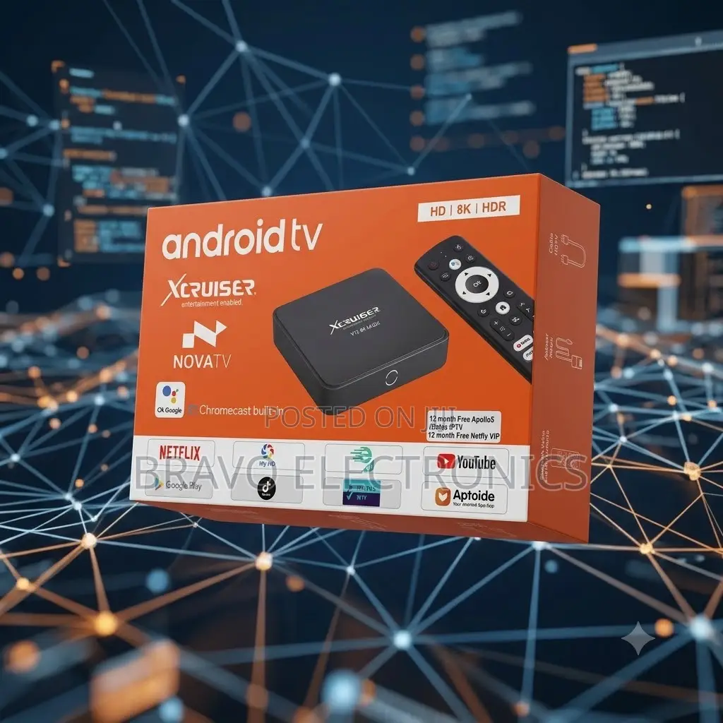 Xcruiser Tv Box – 256gb Rom | 8gb Ram | Original Smart Tv Box