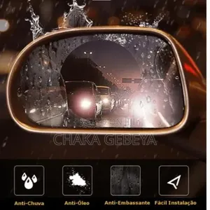 Rain Fog Repellent Glass Sticker - 100x150mm, Clear Visibility