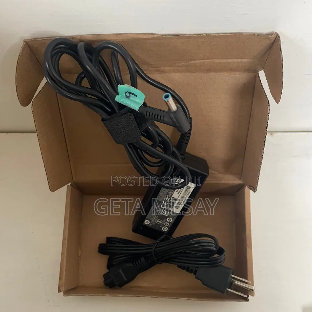 Genuine Hp 45w Laptop Charger 19.5v 2.31a Blue Tip Adapter