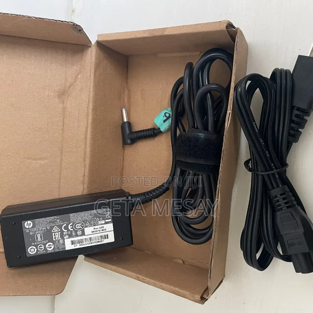 Genuine Hp 45w Laptop Charger 19.5v 2.31a Blue Tip Adapter