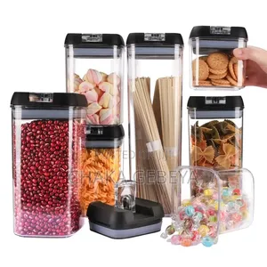 7‐Piece Food Storage Containers – Airtight, Bpa Free, Assorted Sizes