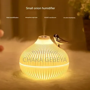 Onion Shape Humidifier – 300ml, Purifies Air, Soothes Fatigue,